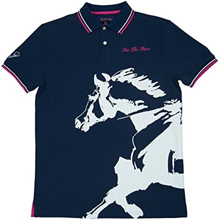 Sea The Stars Men's The Legend Polo Small Navy Blue