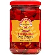 TuttoCalabria, Sliced Calabrian Chili Peppers, 10 oz (290 g) All Natural, Non-GMO, Product of Italy