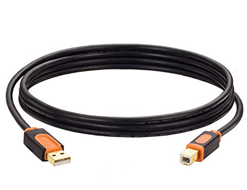 SNANSHI USB 2.0 Printer Cable 20 Feet