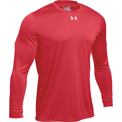 Under Armour Men's UA Locker 2.0 Long Sleeve Shirt (Large, Red)