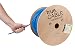 Cat6A Shielded Riser (CMR), 1000ft, Blue, 23AWG Solid Bare Copper, 750MHz, ETL Listed, Overall Foil Shield (FTP), Bulk Ethernet Cable, trueCABLE primary