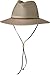 Coolibar UPF 50+ Men's Kaden Crushable Ventilated Hat - Sun Protective (Small/Medium- Khaki)