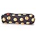 Buytra Emoji Pencil Pen Case Pouch Bag with Zipper for Girls,Kids,School Student Stationery Office Supplies,Black,Set of 2