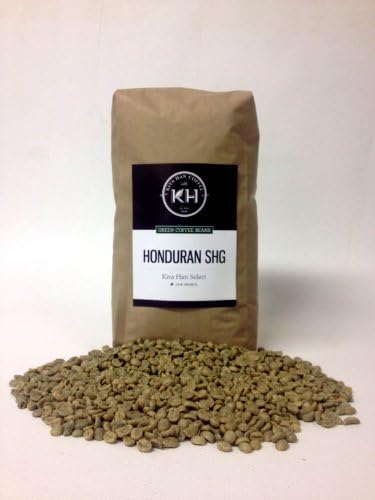 Honduran SHG Green Unroasted Coffee Beans, 5 Lb Bag