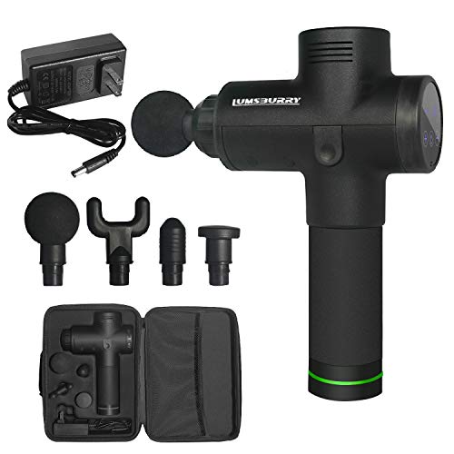 Percussion Massage Gun, Fascia Release Deep Tissue Massager, Handheld Massage Device 20 Speed Levels for Muscle Tension Relief Relaxation