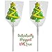 Christmas Tree Lollipops (12 Pack) Great for Christmas Goody Bag Fillers or Christmas Stocking Stuffers