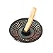Luna Sundara Authentic Peru Pottery Palo Santo Stick Holder and Incense Holder - Handmade Ceramic Smudge Bowl for Sage - Includes 5 Palo Santo Sticks (Blue)