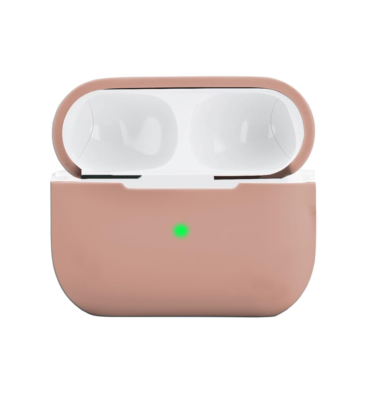 OLEBAND Replacement for Airpods Pro 2&1 Charging Case:Easy to Pair Your Air pods Pro Earbuds with Pairing Button,Support Both Wired and Wireless Charging,for iPods Pro 1st/2nd Gen(coffee)