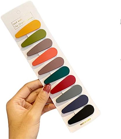 虹色蝶々 10枚 ヘアピン 少女 前髪 パッチン ヘアクリップ カラーピン アレンジピン 髪