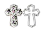 Cross By Tundes Creations Cookie Cutter - LARGE - 4 Inches