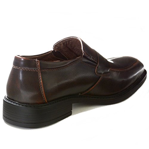 mens dark brown leather dress shoes Officine Creative ARC515 Brown Shoes main image 0