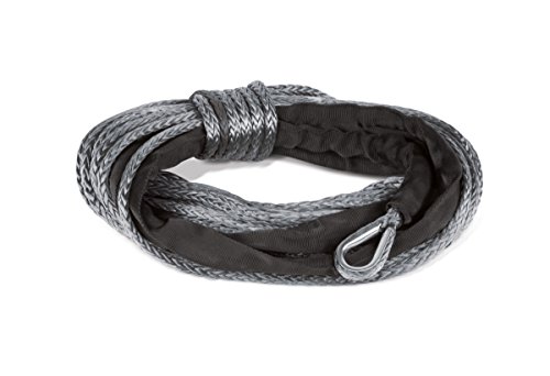 Champion 46-Foot Gray Dyneema Synthetic Winch Rope for 2000-3500-lb. ATV/UTV Winches