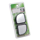 HTTMT- 2x Convex Angle Auto Car Blind Spot Round StickOn Side View Rearview Mirror