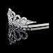 TOOGOO(R) Flower Rhinestone Bridal Tiara Crown w/Comb Pin for Wedding/Engagement/Prom