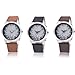 Womens Quartz Watches COOKI Clearance Analog Female Watches on Sale Comfortable Leather Lady Watches-H74