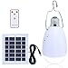 Solar Bulb, LISOPO Muti-functional LED Lamp Kits - 12 LED Solar Powered Lights Dimmable Function with Remote Controller -Solar Barn / Camping / Emergency etc
