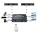 3 Port HDMI Switch, 2 Port HDMI Splitter, HDMI Switch Splitter, HDMI Switcher with Remote, HDMI Splitter with Remote, HDMI Port, HDMI Switch Splitter Support 4k, 3D, HDMI 1.4v (3 IN 2 OUT HDMI Switch)