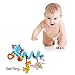 Singring Baby Pram Crib Cute Blue Elephant Design Activity Spiral Plush Toys Stroller and Travel Activity Toy