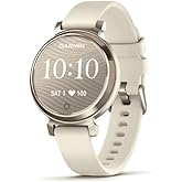 Garmin Lily&reg; 2, Small &amp; Stylish Smartwatch, 35mm, Coconut | Small &amp; Stylish Design, Built-In GPS, Body Battery&trade;, Sleep Score, Fitness Tracking &amp; Sports Apps, Garmin Pay&trade;