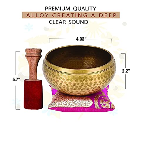 Tibetan Singing Bowl Set Meditation Sound Bowls Singing Bowls For