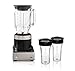 Braun PureMix Black 1.6 Liter Blender with 2 Smoothie2Go Cups