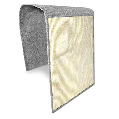 Navaris Cat Scratch Mat Sofa Shield – Natural Sisal Furniture Protector Scratching Pad for Cats – Scratch Carpet for Bed, Chair, Couch, Seat, Stairs