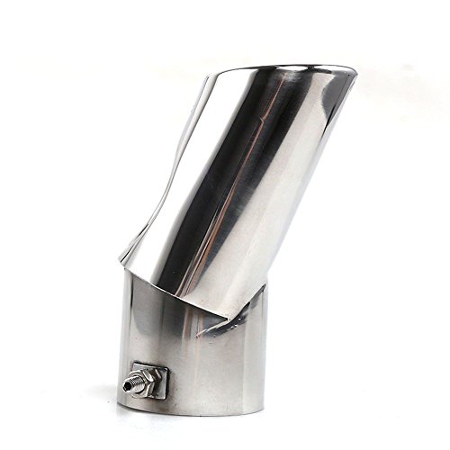 Triclicks 2Pcs Silver Car Exhaust Muffler Tail Pipe Tip Tailpipe for Honda CRV CR-V 2017 - Thumbnail 3