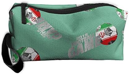 VFY BAGS 2018 Football Game Iran Women Shaving Dopp Kit Travel Kit Canvas Toiletry Bag