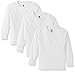 Hanes Big Boys Long Sleeve Tee (Pack of 3)