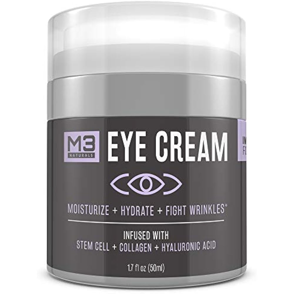 M3 Naturals Eye Cream Infused With Collagen Stem Cell And Hyaluronic