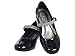 Swea Pea & Lilli Fancy Girls Black Dress Shoes for Christmas and Holiday Party - Big and Little Kid Mary Jane Toddler 1 Inch Heels - Zapatos para Niñas de Vestir Size 4