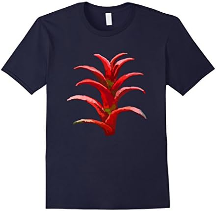 Men's Bromeliad Flower T shirt Tshirt tee XL Navy