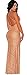 Kearia Women Sleeveless Deep V-Neck Sequin Split Bodycon Cocktail Party Maxi Dress Rose Gold Medium