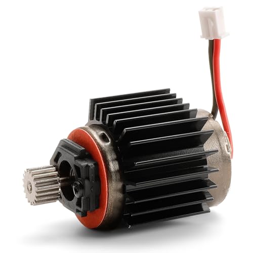 HAIBOXING 1/18TH Scale RC Car Spare Parts, Brushed Motor with/Pinion, Remote Control Truck Accessories 18858 & 18859 & 18868(M1828)