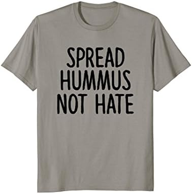 Spread Hummus Not Hate Black - Hummus Vegan Shirt