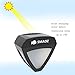 SMADZ SL32 Triangle 3.75 inch Height Mini Solar Light 2 LED Bulbs Waterproof Wireless Dim Decorative for Outdoor Garden Fence Wall Porch Step Deck