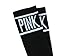 Victoria's Secret PINK PINK LOGO Knee Socks Fits 5.5-9.5 JET BLACK