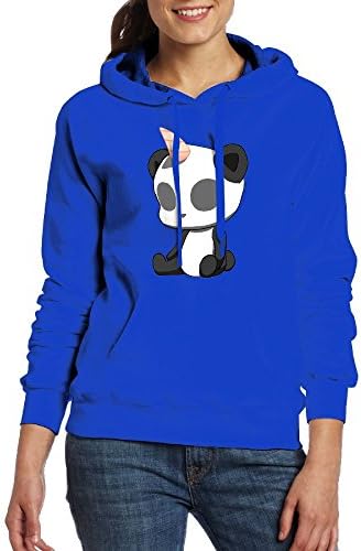 BtRdcewQS Unicron Panda Women's Fashion 100% Cotton Casual Hoodie Sweatshirts Hooded Sweatshirt With Pocket