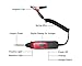 ITEQ Digital Display 3-36V Circuit Tester, Automotive Test Light, Heavy Duty Voltage Tester with Light Indicator for Positive and Negative Electrode
