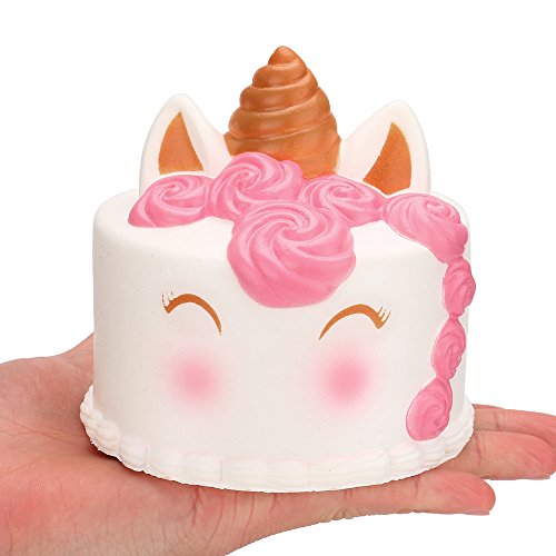 Hot Sale Zomusa Kawaii Jumbo Cartoon Cake Unicorn Squishy Slow