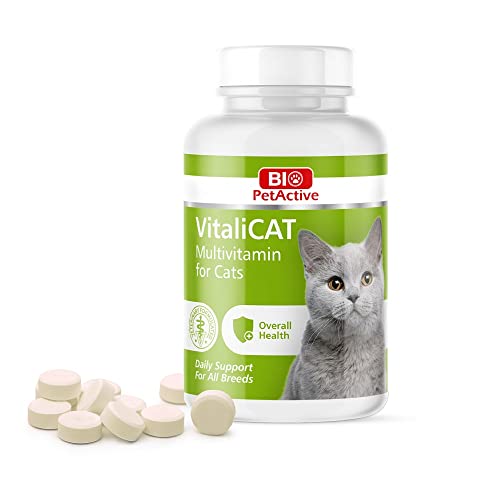 VitaliCAT Multivitamin for Cats, Skin and Coat Supplement, Cat Prenatal
