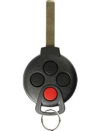 Descuento sin llave remoto de entrada sin llave sin cortar encenderse para llave de coche compatible con Smart Fortwo kr55wk45144, individual