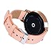 Xiemin 16MM Lady Leather Watch Band/Strap Watchband for Moto360 2nd gen Generation Regular Replacement Strap 16mm-Band (Rose Gold-Regular Style)