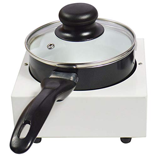 INTBUYING Chocolate and Candy Melting Warming Fondue Machine 110V 60HZ Electric Heated Choco Melting Pot