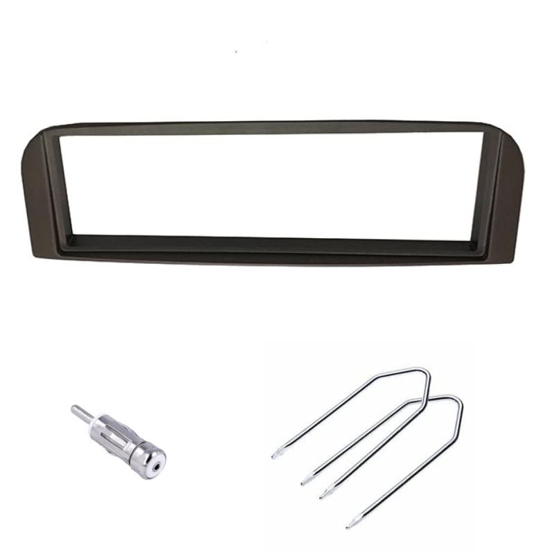 Sound-way - Single DIN Car Radio Frame Installation Kit, 1 DIN Front Panel Frame Stereo compatible with Alfa Romeo 147, Alfa GT