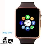 Smart Watch For Android Phones,Touch Screen Bluetooth Smart Watch with Phone Call Text ,Compatible Android iPhone Samsung LG ,Camera Music with TF/SIM Card Slot Step Tracker Watch for Men Women Teens