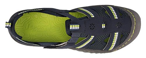 JSport by Jambu Women's Regatta Flat Navy/Kiwi 11 M US