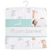 essentials cotton muslin blanket