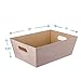 Fabric Household Storage Bins with Handle- Moisture Proof Closet Organizer Basket- Heavy Duty Shelves/ Under the bed Container- Best Clothes/ Craft/ Toy/ Document Organization Box