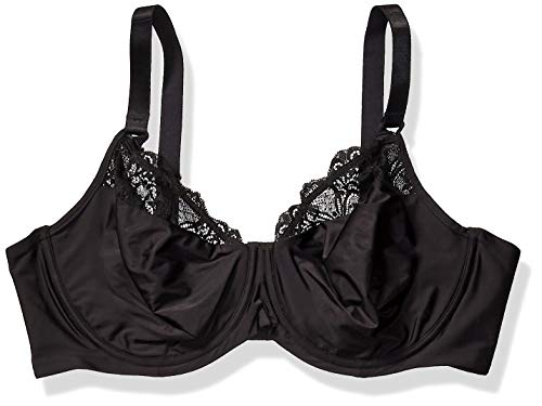 Wacoal Women's Lace Impression Underwire Bra Bra, Black, 32DDD